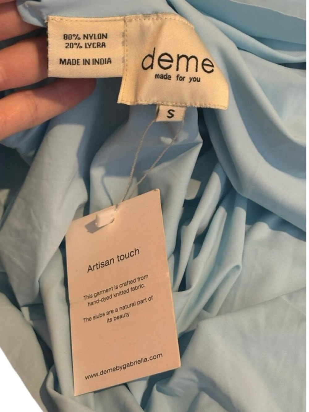 Deme by Gabriella Jasmine Dress in Blue - Picture 7 of 7